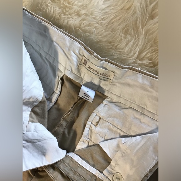 Gap tan 100% cotton favorite Chino Bermuda shorts women’s size 8 great condition - Picture 2 of 6